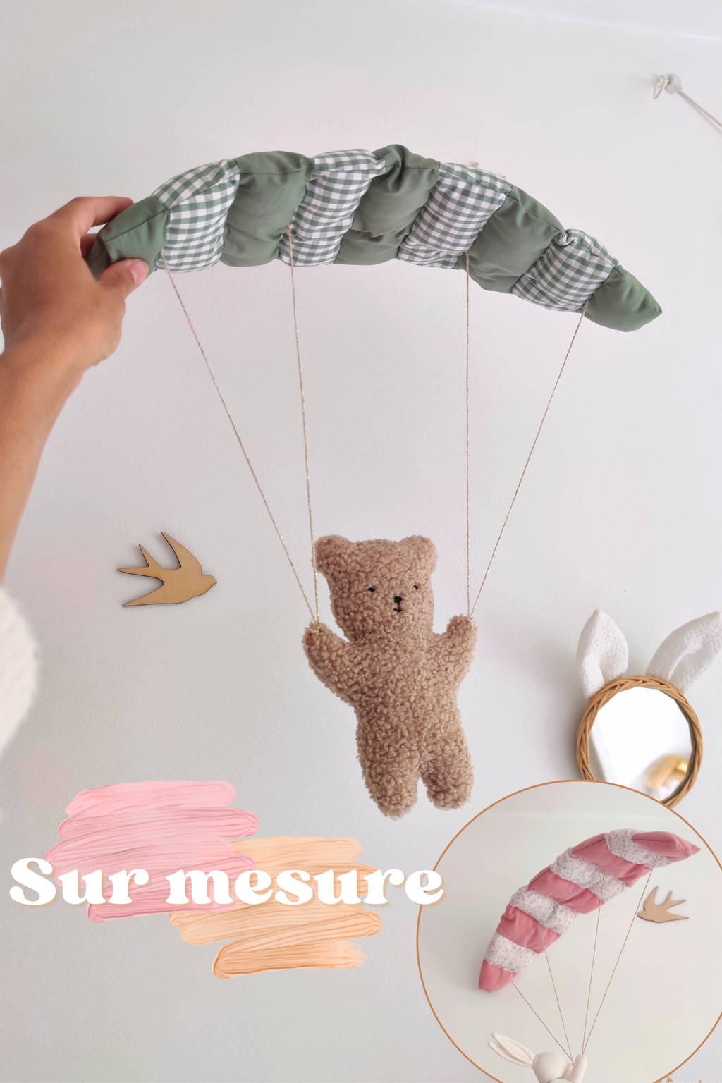 Suspension parapente - 100% Personnalisable