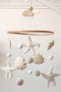 Mobile décoratif - coquillages & étoiles de mer