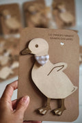 Forme en bois - Petit oison