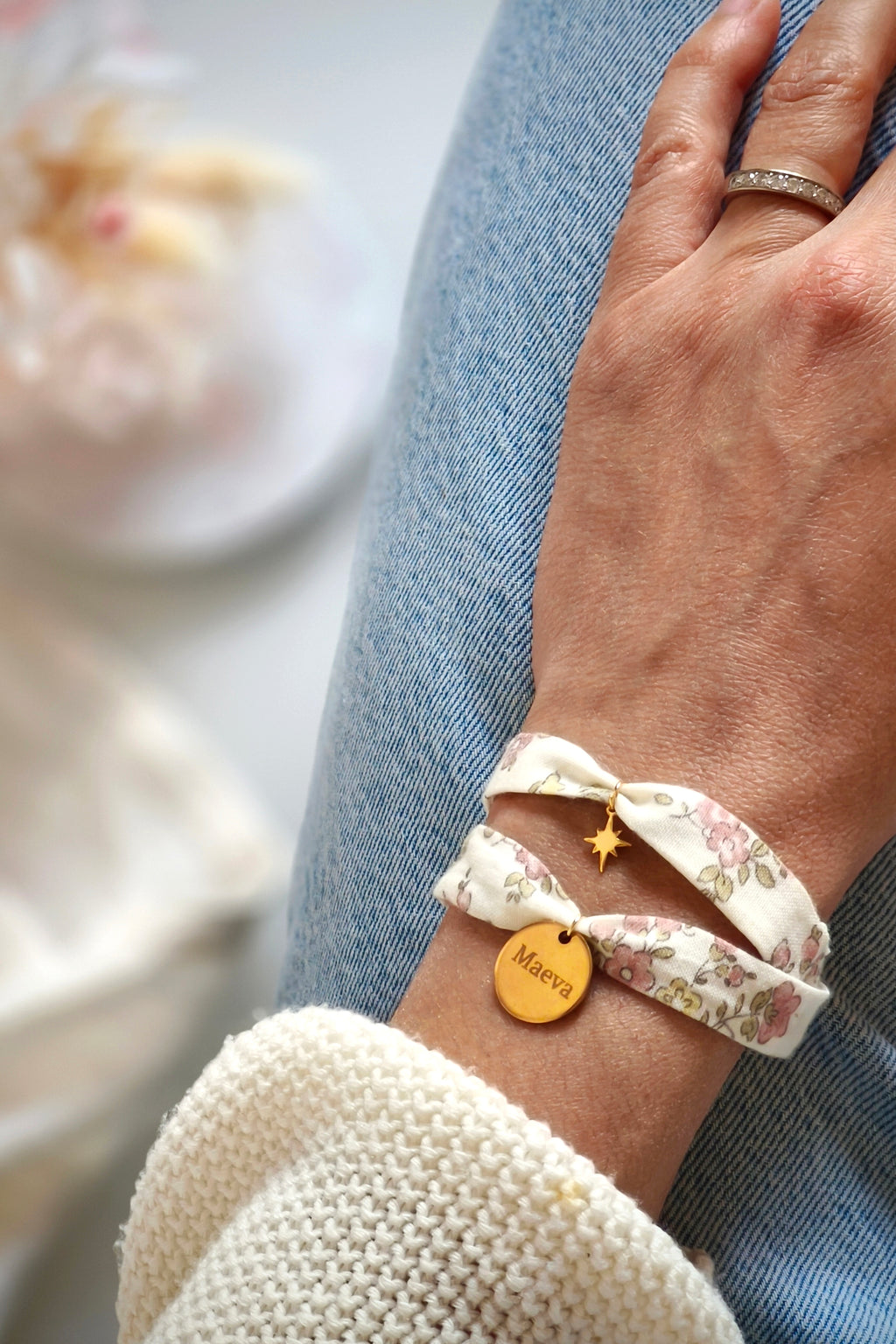 Bracelet personnalisé - Fête des Mères