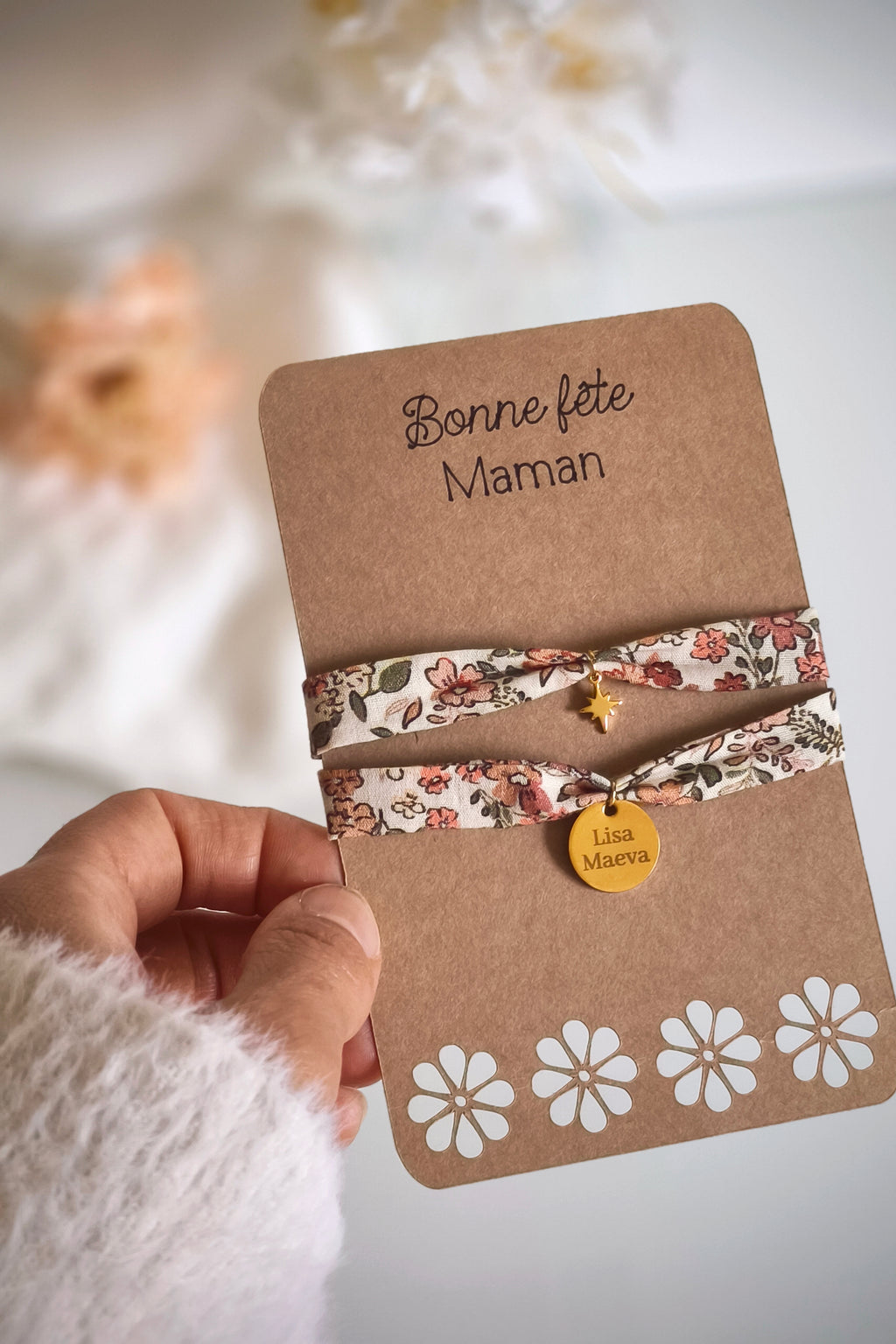 Bracelet personnalisé - Fête des Mères