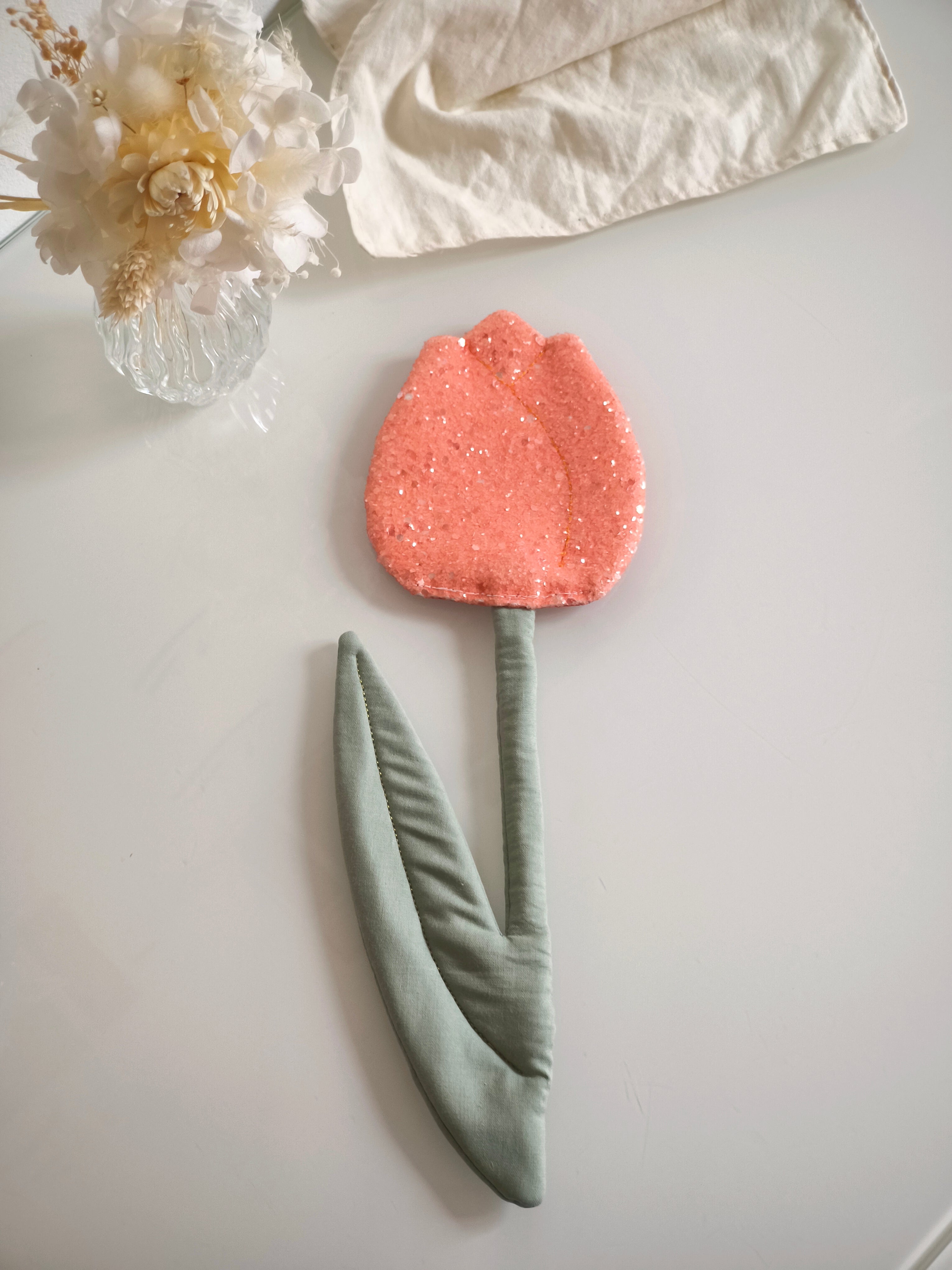 Tulipe Vert & Pamplemousse