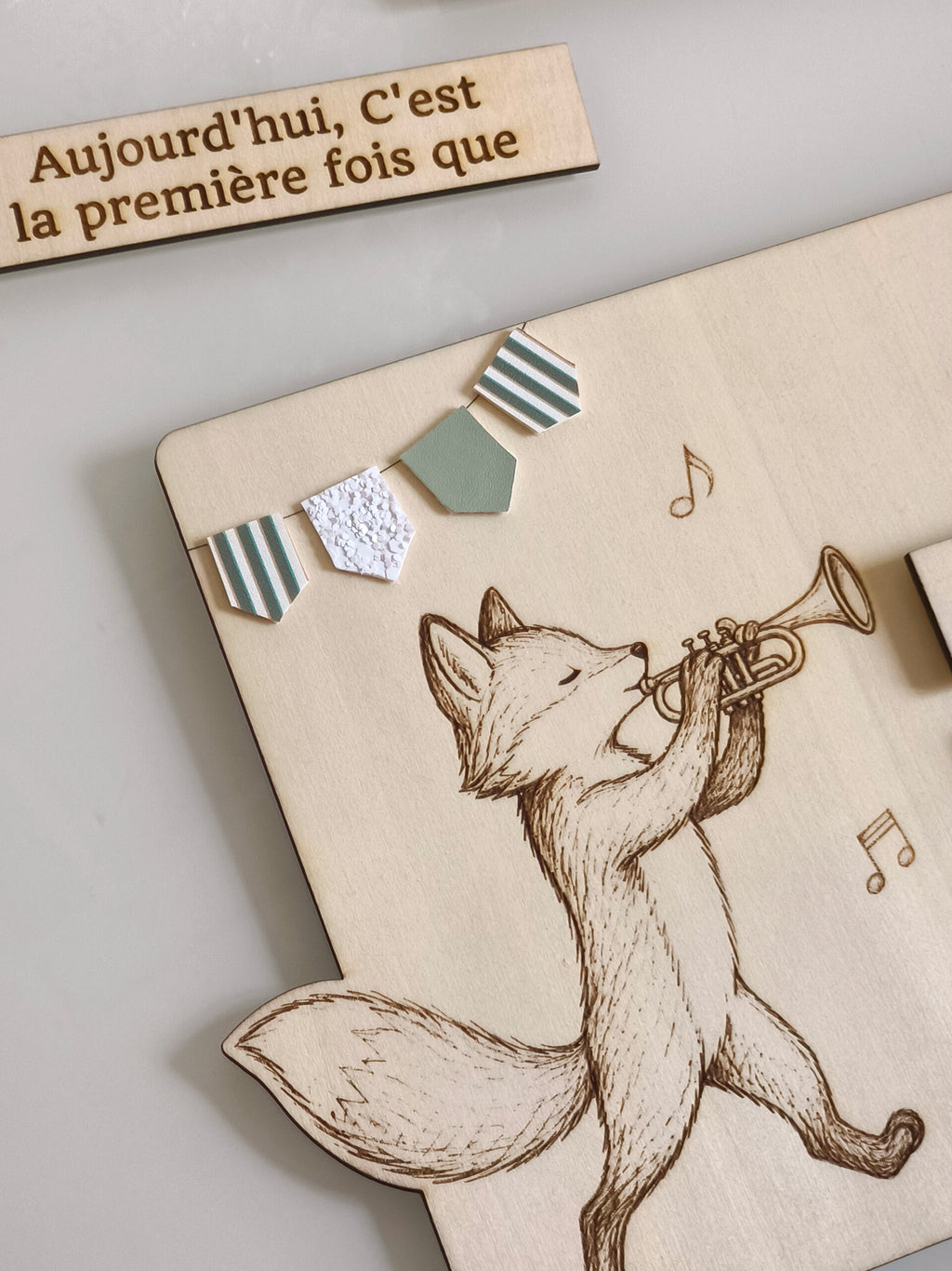 Pancarte Rentrée Scolaire - Renard (Prototype)
