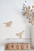 Formes en bois - Oiseau