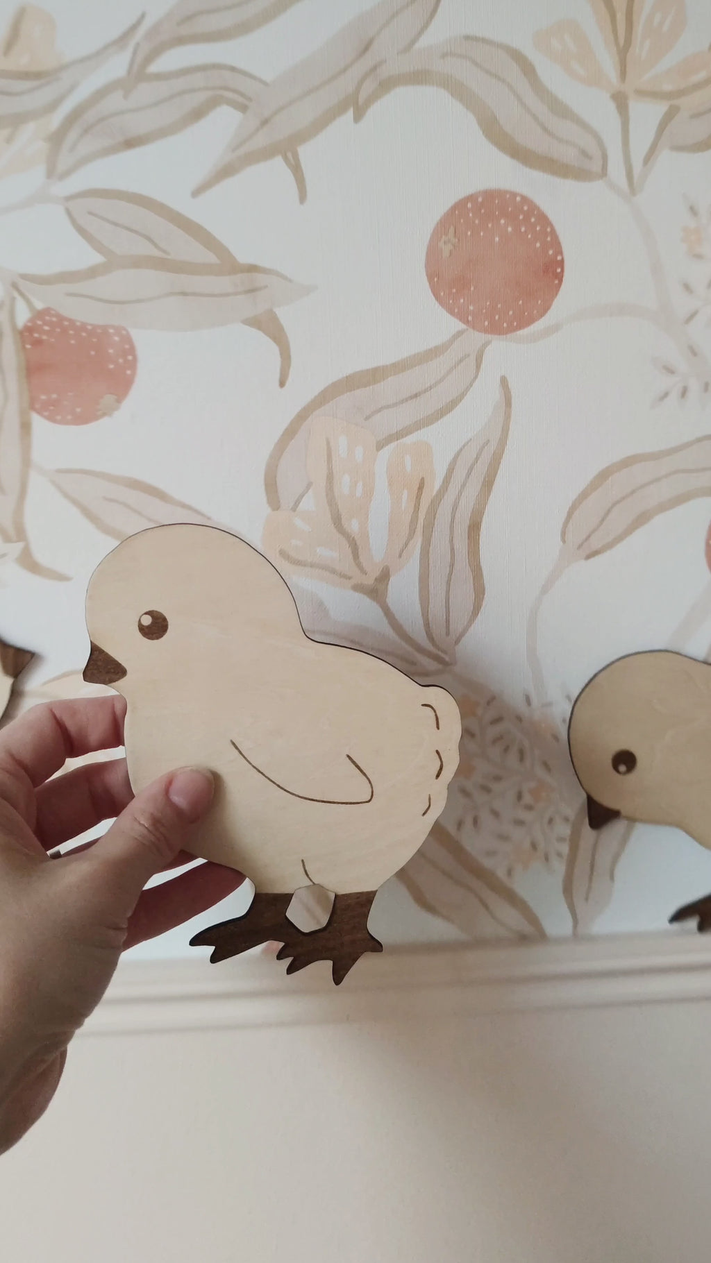 Forme en bois - Petit oison