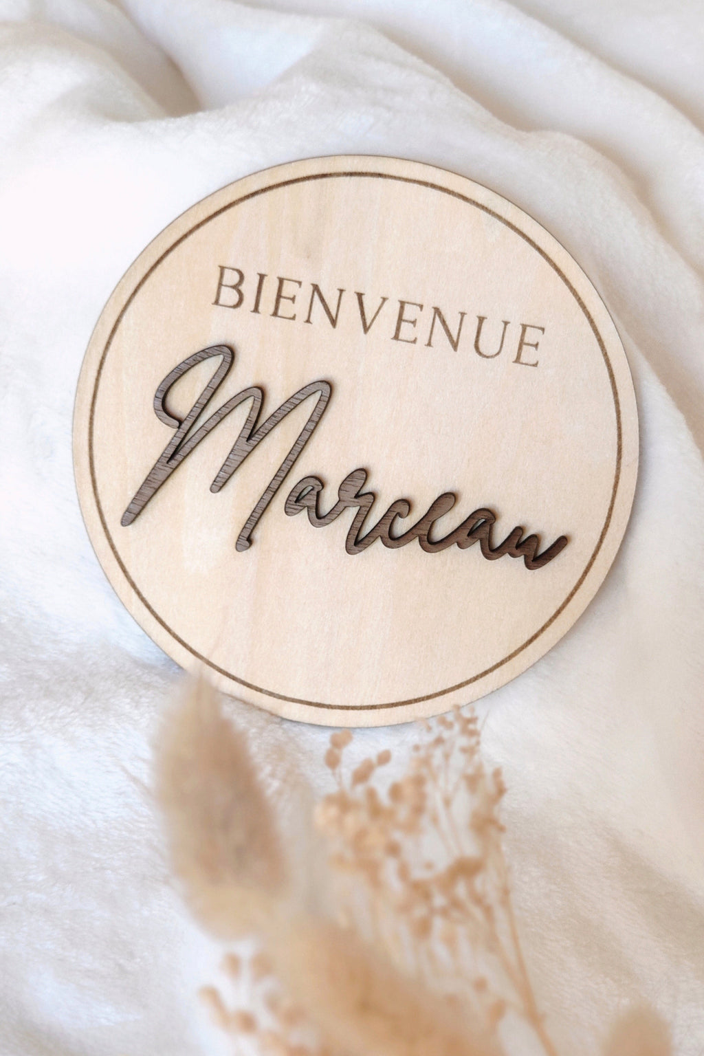 Carte de Bienvenue - Intemporel